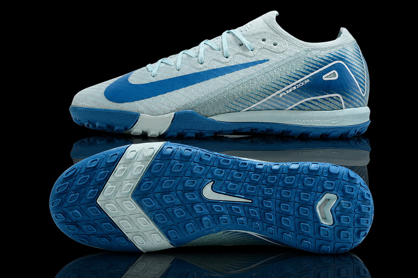 Mercurial Vapor16 Superfly10 Glacier Blue Elite Turf surface